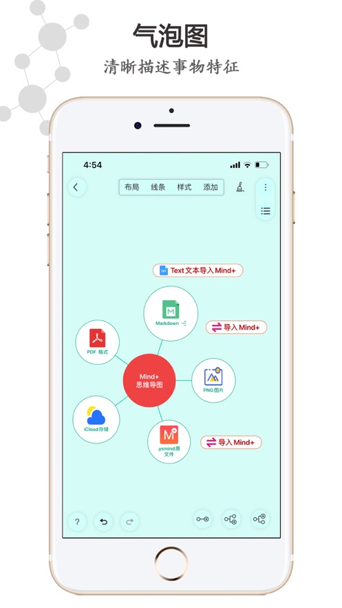 Mind+思维导图app截图