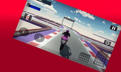 GT自行车特技赛车GT Bike Stunt Racing Game截图