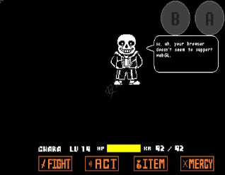 bad time sans(坏时光模拟器无敌版手机下载)截图