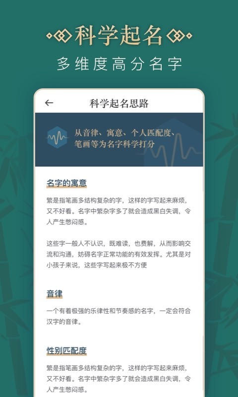 熊猫起名宝宝取名软件截图