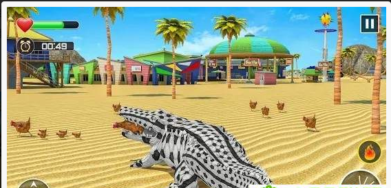 Angry Crocodile Simulator(鳄鱼模拟器中文破解版)截图