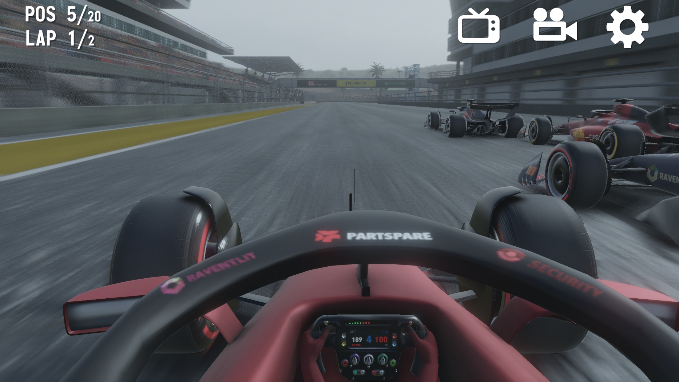F1方程式赛车游戏截图