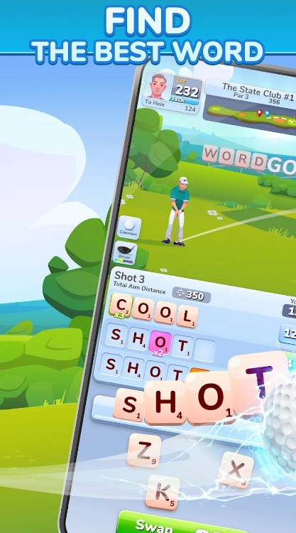 单词高尔夫Word Golf截图