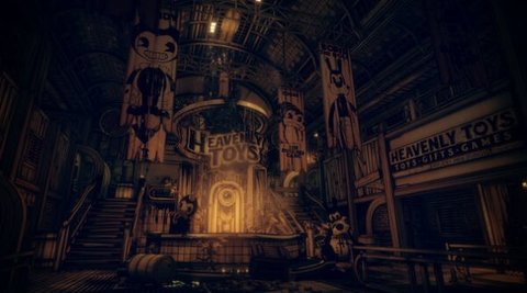 班迪与黑暗复兴手机版（Bendy）截图