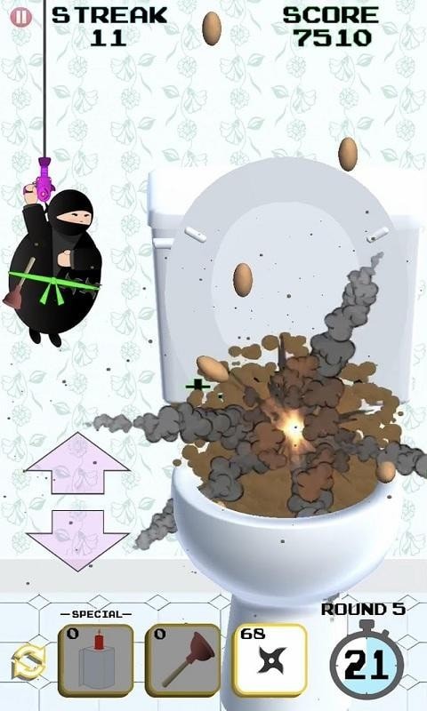 卫生间忍者Toilet Ninjas截图