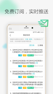 剑鱼招标订阅app截图