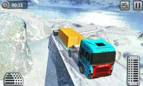 黄金运输卡车模拟Uphill Gold Transporter Truck Drive