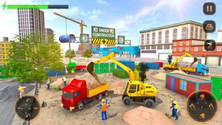 城市道路建设City Road Construction Games截图