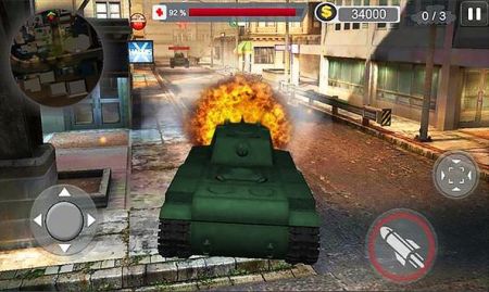 城市坦克战争3DUrban Tank War 3D截图