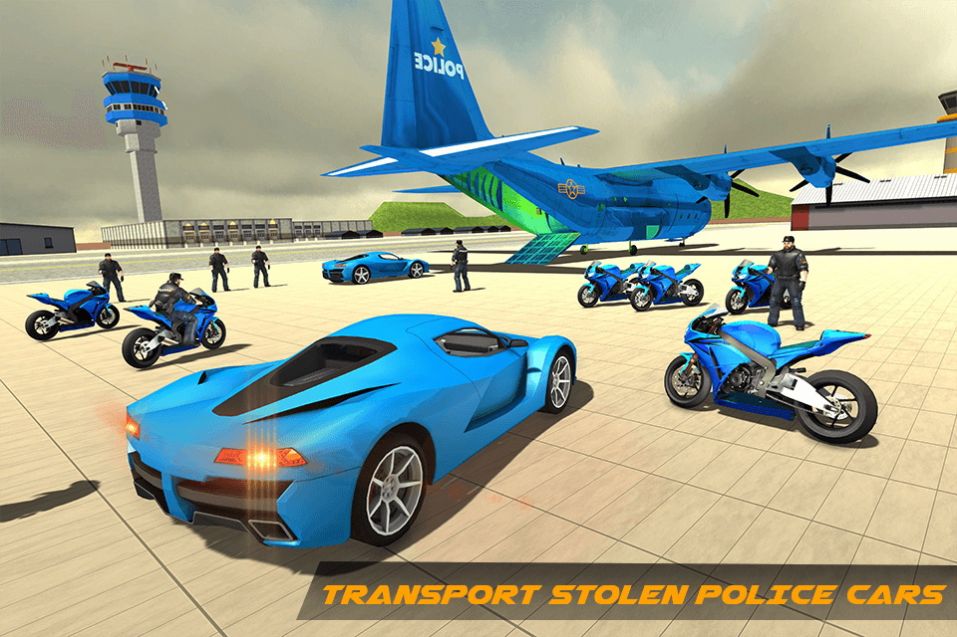 Police Transport And Shooting Game截图