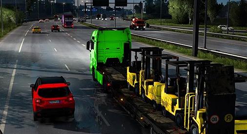 欧洲卡车模拟驾驶游戏