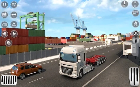 美国卡车运输模拟器(Car Transporter Truck Game)截图