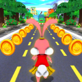 Rabbit Run 3d - Runner Games 2020(地铁兔子跑酷)