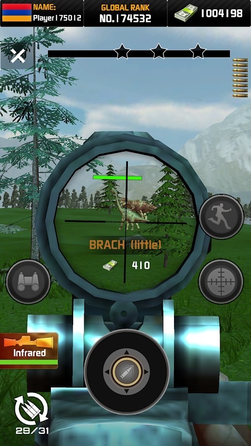 射击野生恐龙Wild Animal Hunt 2021: Dino Hunting Games截图