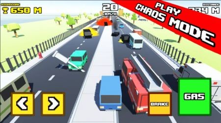 疯狂之路Crazy Road: Classic截图