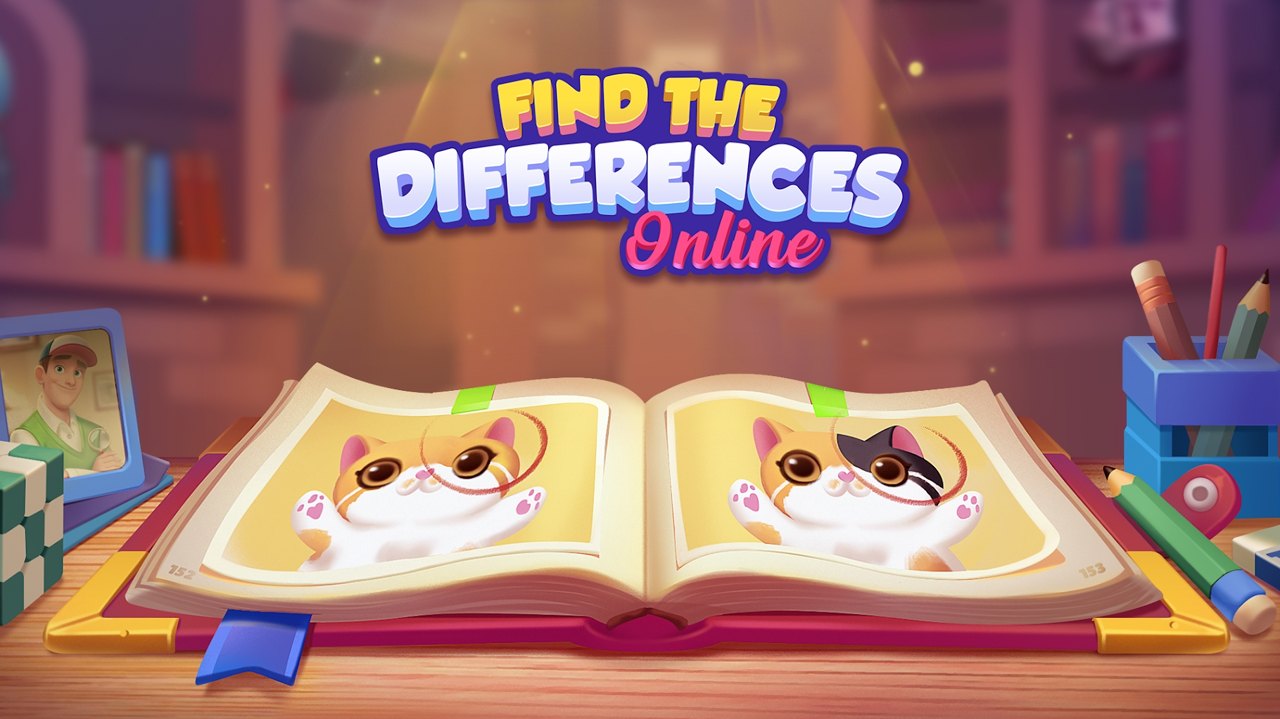 在线查找差异小游戏(Find Differences Online)截图