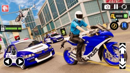 警察摩托车竞赛模拟器3DPolice MotorBike Race截图