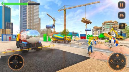 城市道路建设City Road Construction Games截图