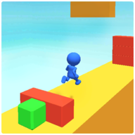 Block Surfer(堆叠魔方向前进)