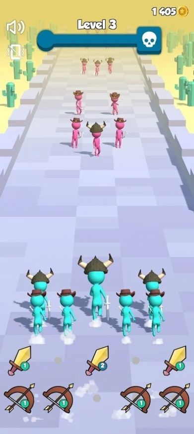 Merge Army 3D!(人群军团大战)截图