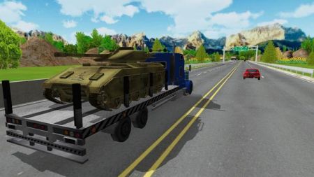 坦克运输车3DTank Transporter 3D截图