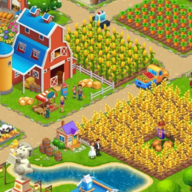 农场城市建设游戏(Farm Town)