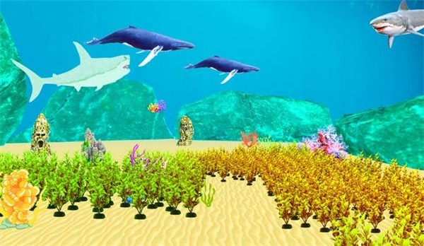 Mega Sharks 3d(巨型鲨鱼3D)截图