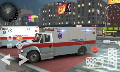 救护车城市驾驶模拟器截图