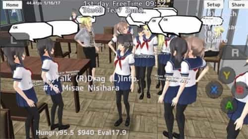 高校少女僵尸模拟器(SchoolGirls Simulator)截图