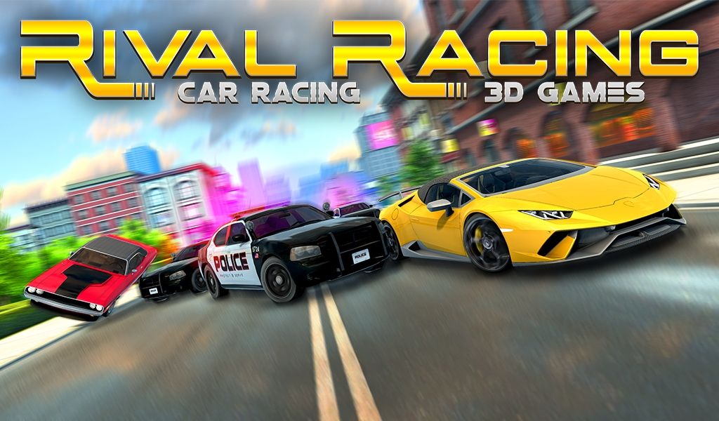 竞速赛车逃脱Car Racing Games: Rival Racing 3D Games