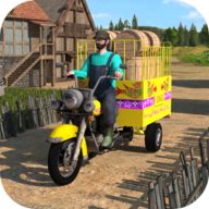 City Loader Rickshaw Games 3D(城市装载车)