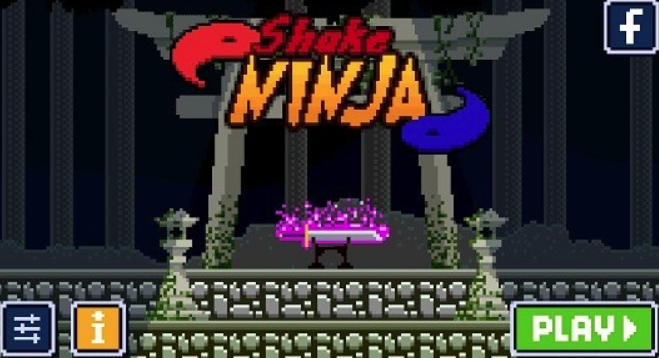 像素忍者冒险Shake Ninja