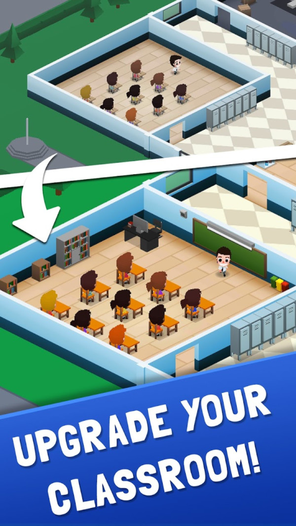 Idle High School Tycoon(有名的高中大亨)截图