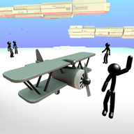 火柴人飞机驾驶Stickman Airplane