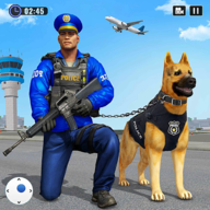 警犬机场追逐罪犯(Police Dog Airport Crime Chase)