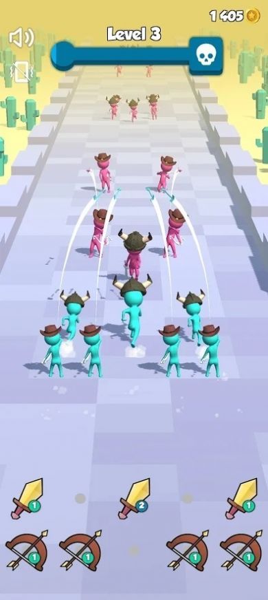 Merge Army 3D!(人群军团大战)截图