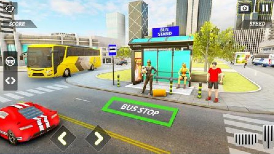 巴士模拟器驾驶越野3D(Bus Simulator Drive Offroad 3D)截图