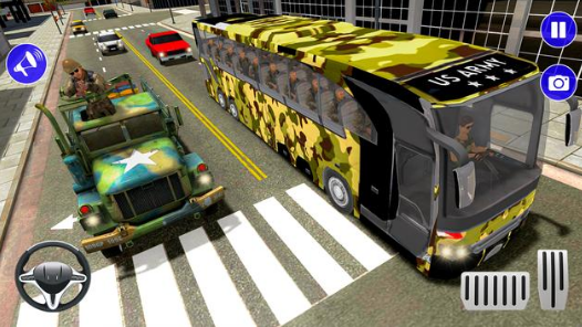 美国军用大巴模拟器3D(Real Army Bus Simulator 2019)