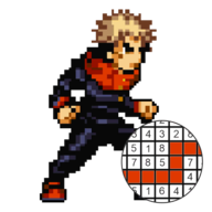 Jujutsu Kaisen Pixel(咒术回战像素填色)