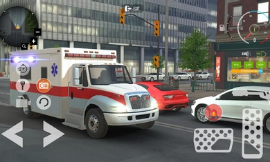 救护车城市驾驶模拟器截图