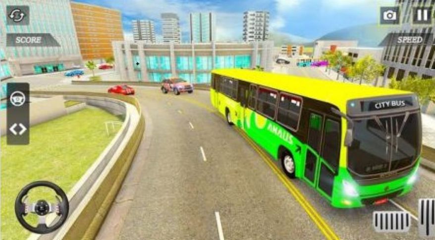 巴士越野模拟器3D(Bus Simulator Drive Offroad 3D)截图