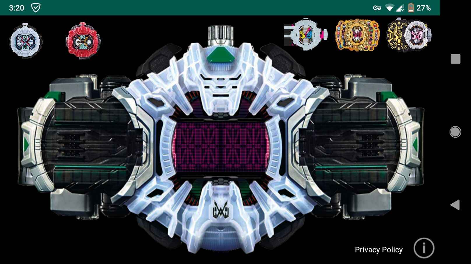 All DX Henshin Belt(假面骑士变身模拟器时王)截图