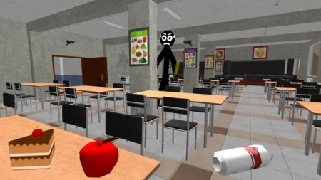 火柴人学校邻居Stickman School Neighbor截图