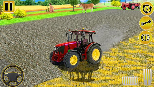 Farming Simulator Games 2021(拖拉机农民模拟器)截图