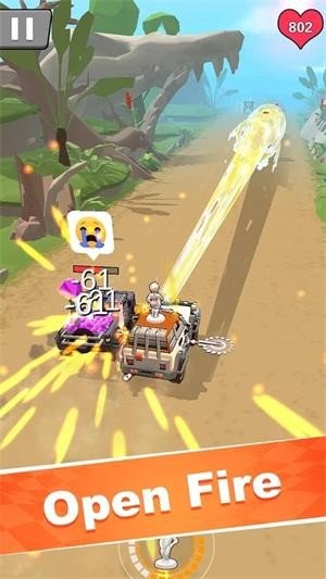 Car Rush: Fighting & Racing(汽车轰炸达人)截图