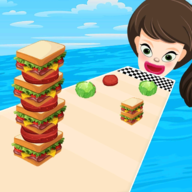 三明治早餐赛跑者3D(Sandwich Breakfast Runner 3D)