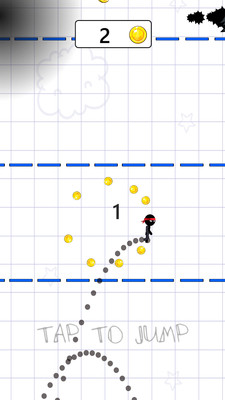 火柴人涂鸦跳跃截图