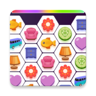 Tile Match Hexa(六角形配配对)