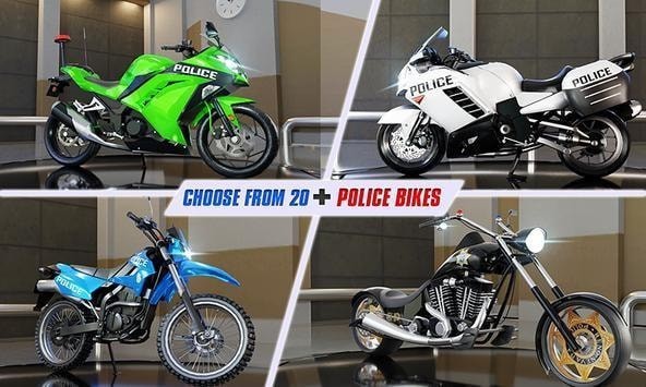 Police Bike Highway Rider(警察摩托公路赛车)截图