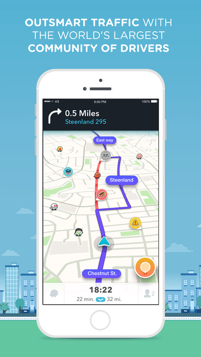 Waze苹果版下载截图